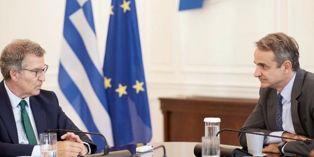 Συνάντηση Μητσοτάκη- Núñez Feijóo