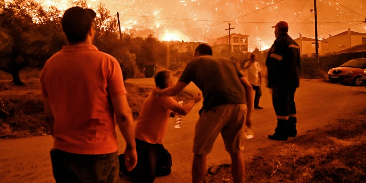 Φωτιά στο Ξυλόκαστρο