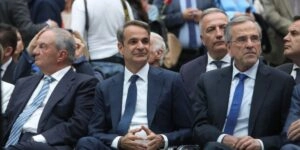 Κώστας Καραμανλής, Κυριάκος Μητσοτάκης, Αντώνης Σαμαράς