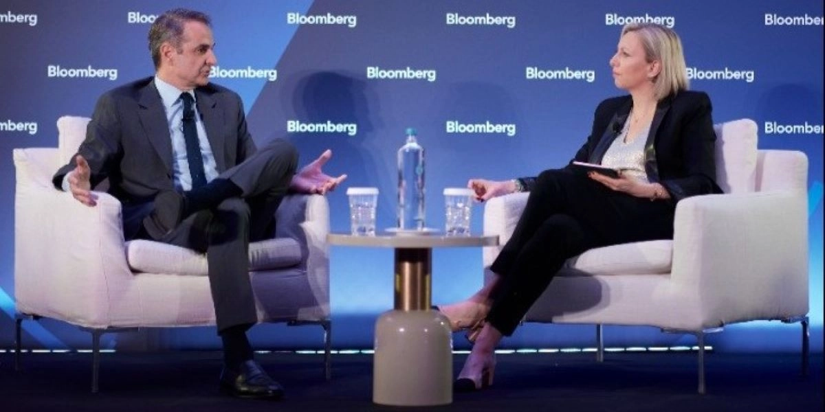 Ομιλία Κυριάκου Μητσοτάκη στο Bloomberg