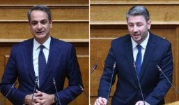 Κυριάκος Μητσοτάκης - Νίκος Ανδρουλάκης