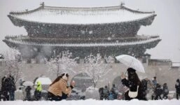 Χιονισμένη Σεούλ