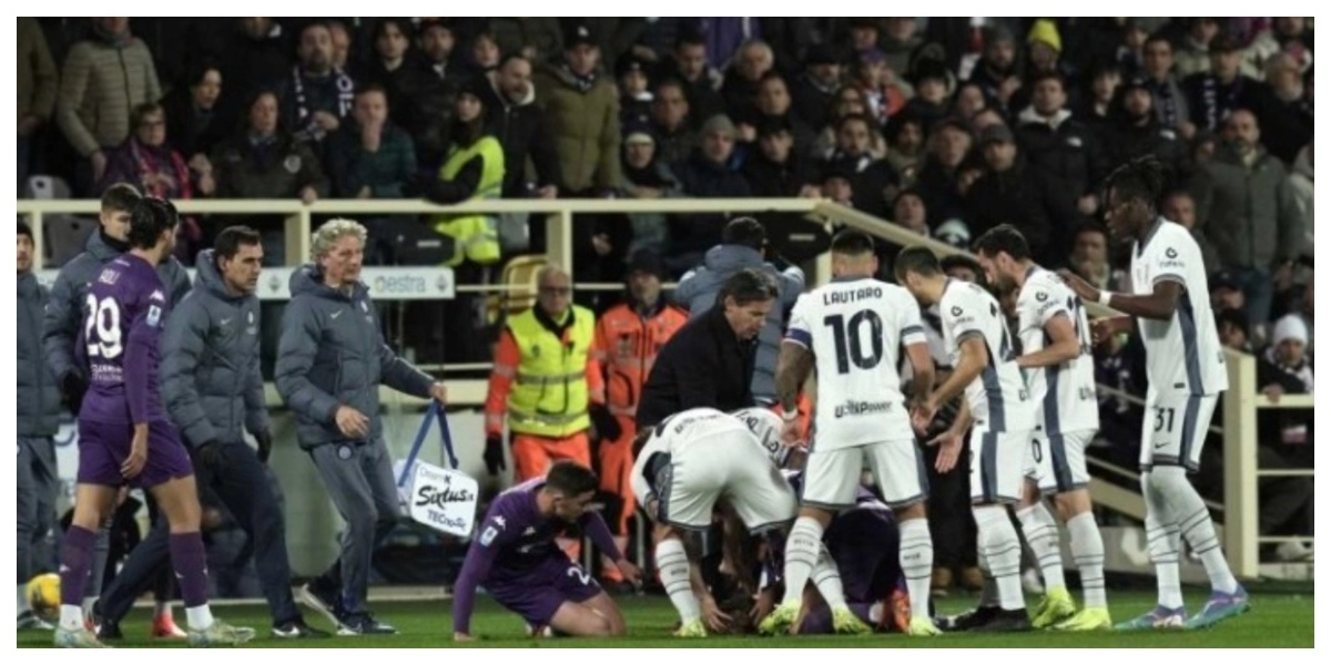 Η στιγμή που καταρρέει ο Μποβέ/ΑΠΕ - ΜΠΕ