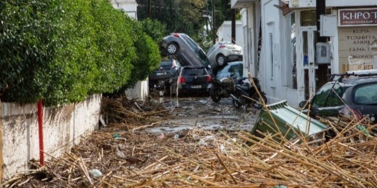 Ρόδος κακοκαιρία