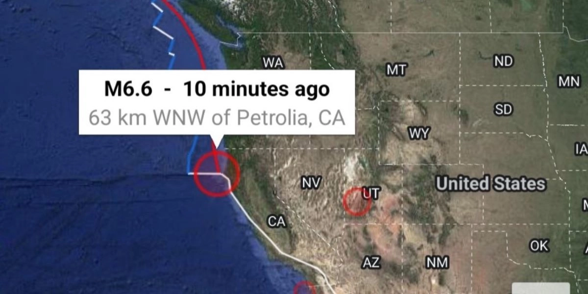 Καλιφόρνια σεισμός