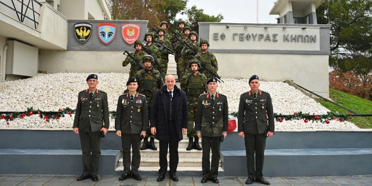 Νίκος Δένδιας: Στην Αλεξανδρούπολη για τον εορτασμό των Χριστουγέννων – Επίσκεψη στο φυλάκιο «Γέφυρας Κήπων»