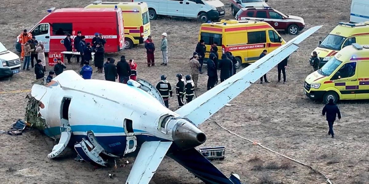 Καζακστάν: Ρωσική ενέργεια φαίνεται πίσω από την πτώση του αεροσκάφους με 38 νεκρούς