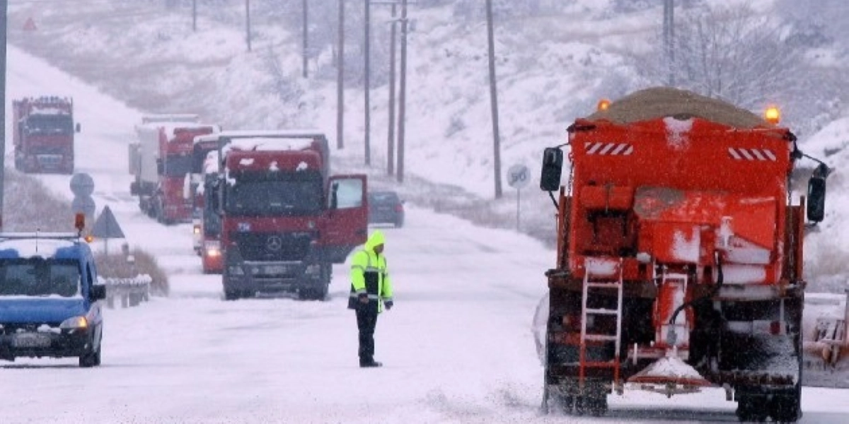 Εγνατία: Ταλαιπωρία για 80 οδηγούς φορτηγών – Παρέμειναν 32 ώρες ακινητοποιημένοι