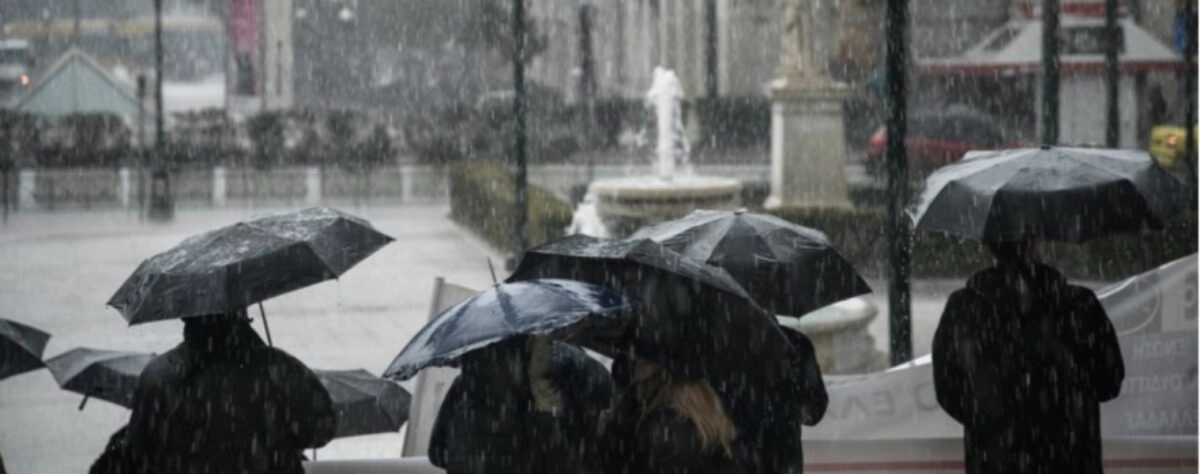 Καιρός: Έρχεται νέα κακοκαιρία με καταιγίδες – Πότε θα βρέξει στην Αττική