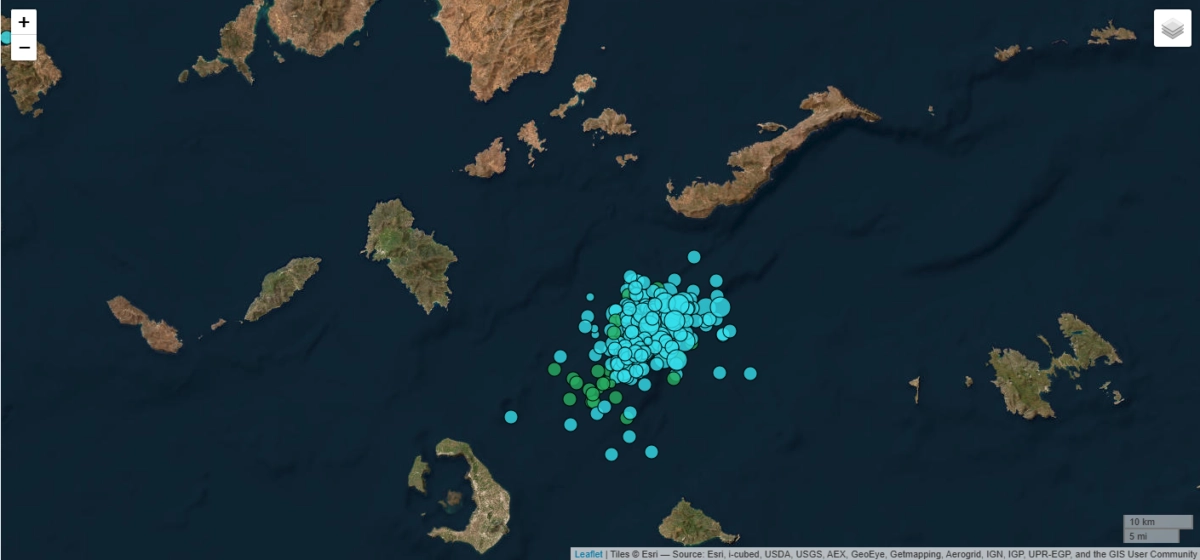 ΕΚΠΑ: Τα δύο ενδεχόμενα για τη συνέχεια των σεισμικών δονήσεων