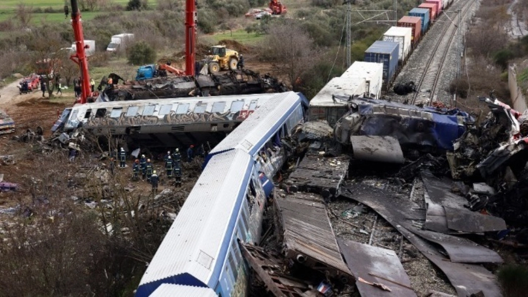 Θεσσαλονίκη: Διαμαρτυρία για το δυστύχημα των Τεμπών