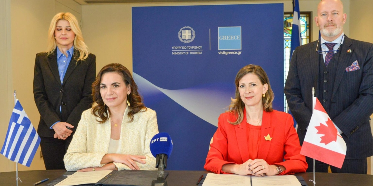 Τουρισμός: Μνημόνιο συνεργασίας μεταξύ Ελλάδας και Καναδά