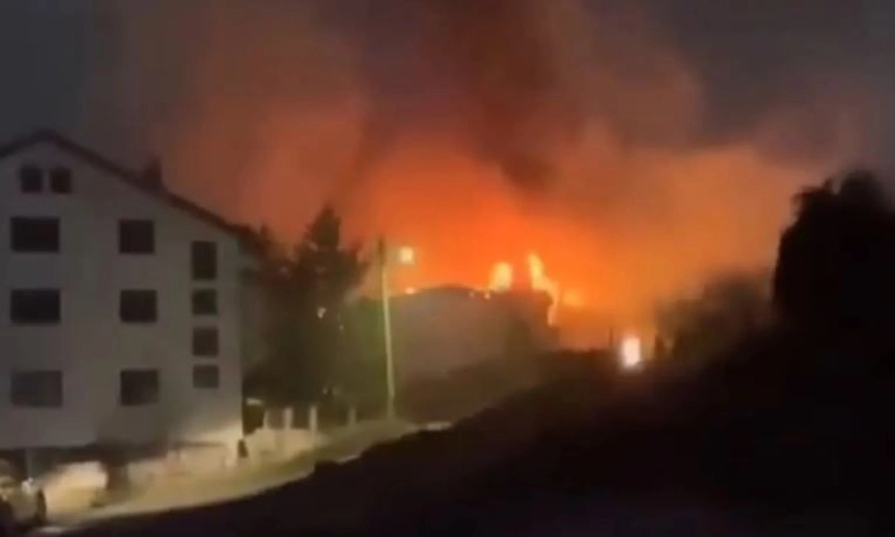 Φωτιά σε νυχτερινό κέντρο στα Σκόπια: Στο νοσοκομείο Παπανικολάου τρεις τραυματίες