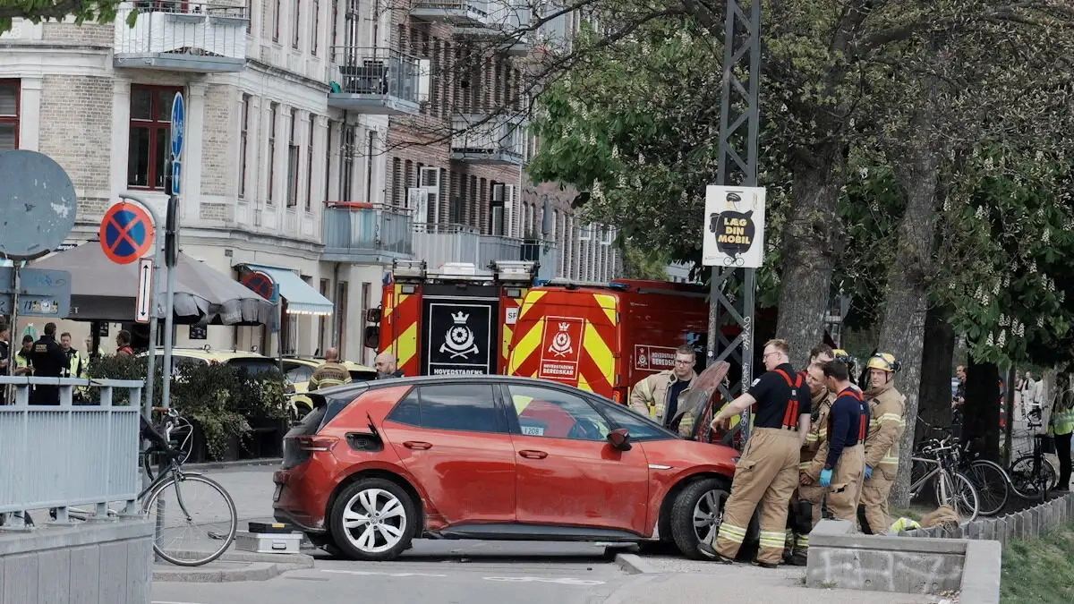 Δανία: Αυτοκίνητο έπεσε πάνω σε πλήθος στην Κοπεγχάγη – Πέντε τραυματίες