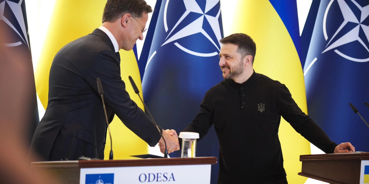 Ρούτε: Τη στήριξη του ΝΑΤΟ στην Ουκρανία και στη συμφωνία εκεχειρίας δήλωσε ο γενικός γραμματέας