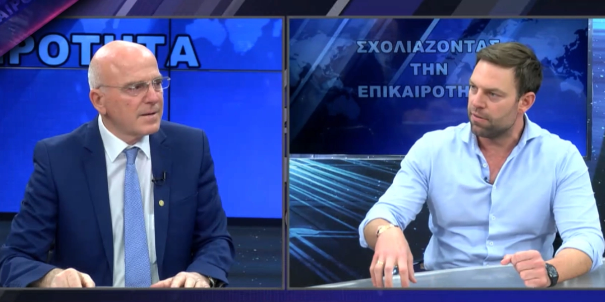 ΒΕΡΓΙΝΑ TV: Ο Στέφανος Κασσελάκης στην εκπομπή «Σχολιάζοντας την Επικαιρότητα»