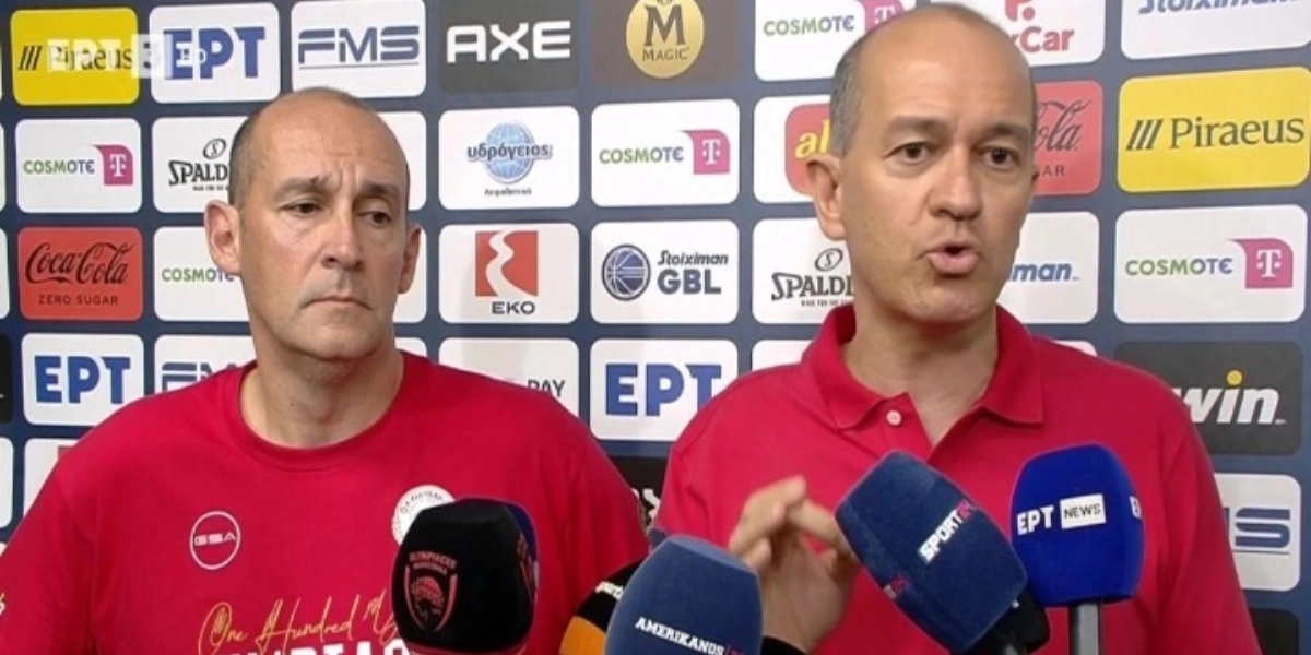 ΚΑΕ Ολυμπιακός: «Επιθυμούμε τη συνέχιση των τελικών – Δεν καθόμαστε στο ίδιο τραπέζι με τον υβριστή Γιαννακόπουλο»
