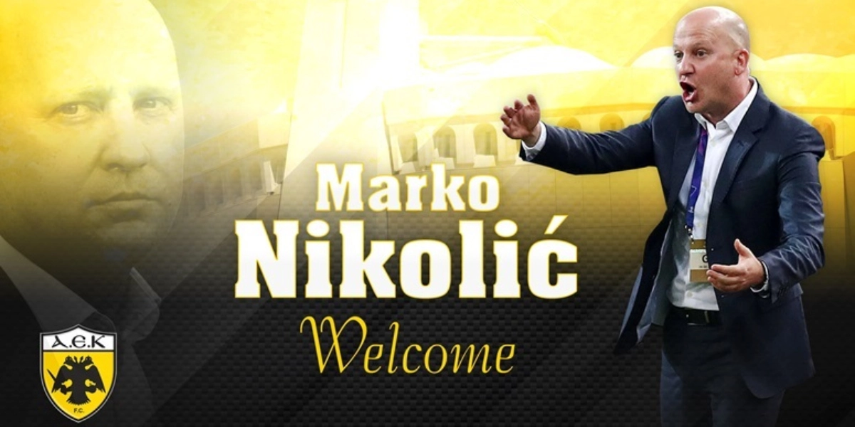 ΑΕΚ: Τον Νίκολιτς παρουσιάζει ο Ηλιόπουλος την Παρασκευή στο OPAP Arena