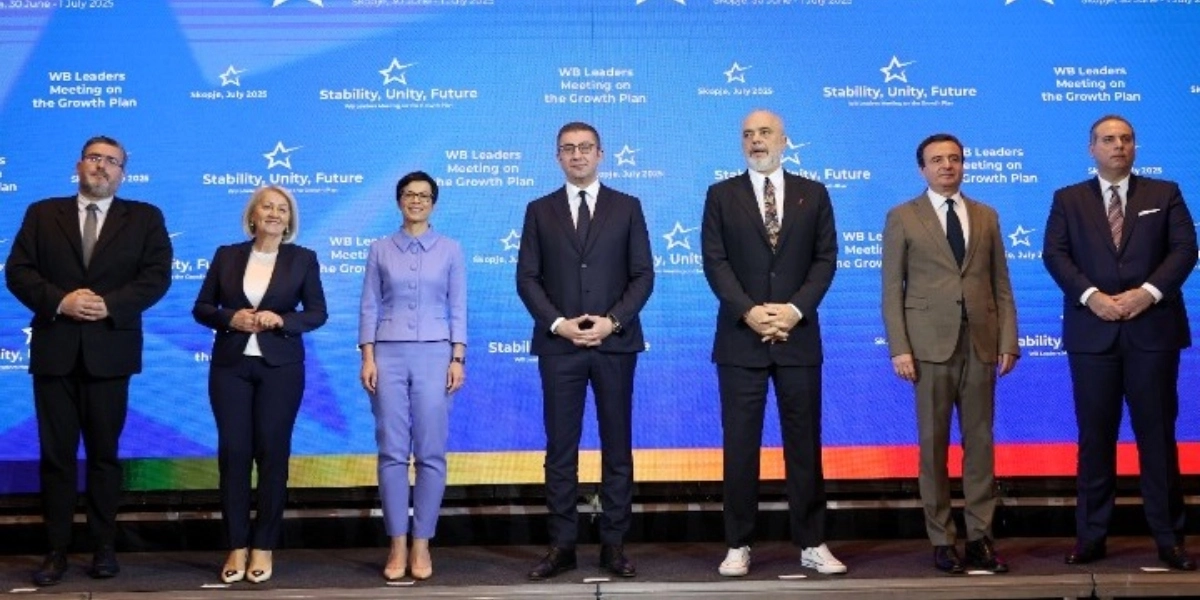 Σκόπια: Ολοκληρώθηκε η Σύνοδος ΕΕ – Δυτικών Βαλκανίων για το Σχέδιο Ανάπτυξης