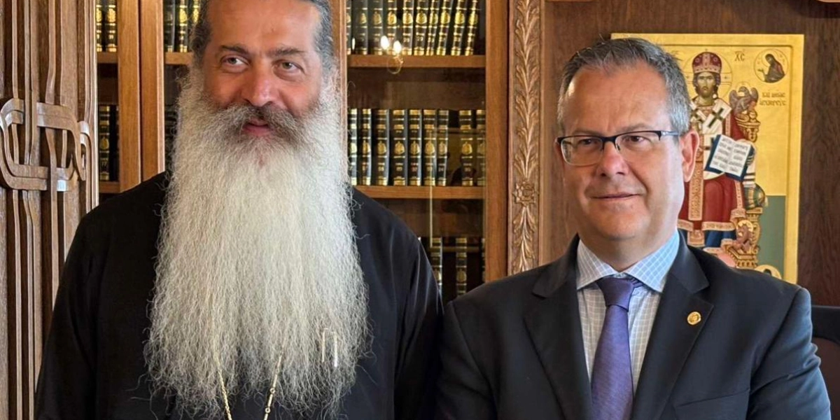 Ιωάννης Παναγιωτόπουλος: Εγκάρδια συνάντηση με τον Μητροπολίτη Φθιώτιδας για τη νέα του θητεία