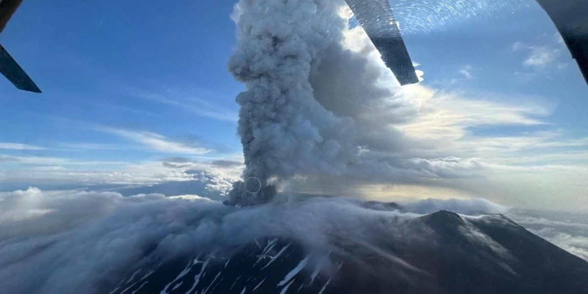 Ρωσία: Εξερράγη ηφαίστειο μετά από έξι αιώνες λόγω του μεγασεισμού