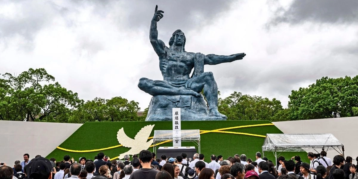 Ναγκασάκι: Τελετή μνήμης για τη συμπλήρωση 80 ετών από τη ρίψη ατομικής βόμβας