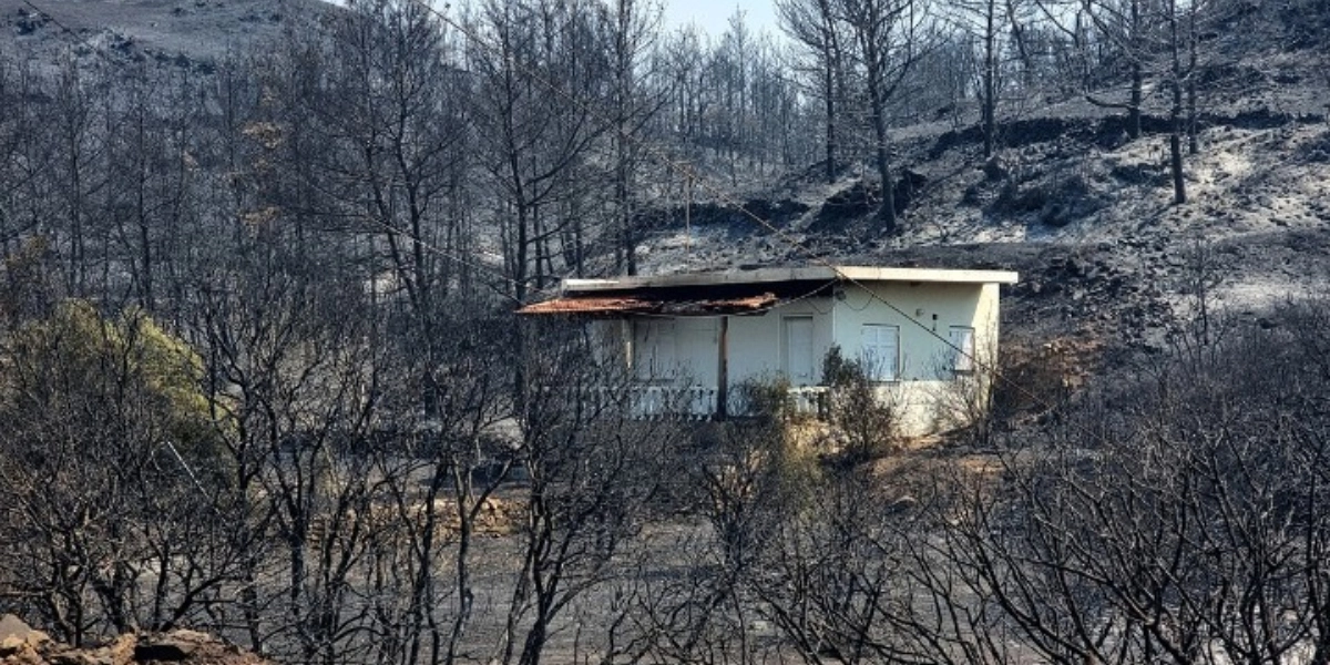 Χίος: Περισσότεροι από 150 στύλοι ηλεκτροδότησης έχουν καεί – Έως 10 μέρες η αποκατάσταση