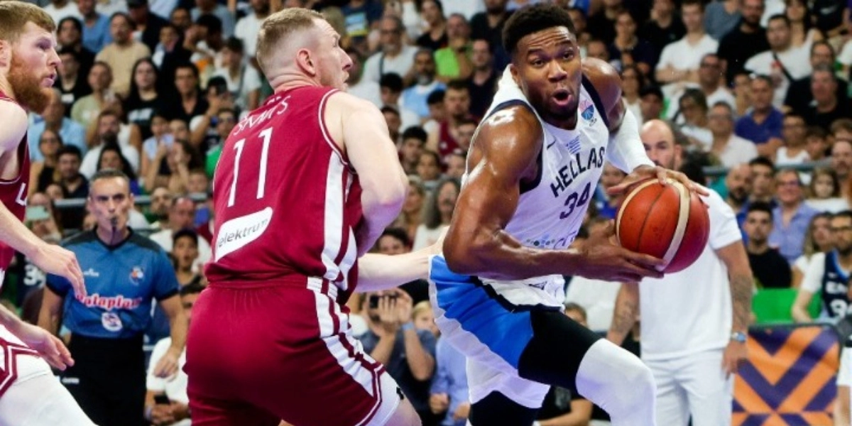 Ελλάδα-Λετονία: Δυνατή νίκη 104-86 με εκπληκτική εμφάνιση Γιάννη Αντετοκούνμπο