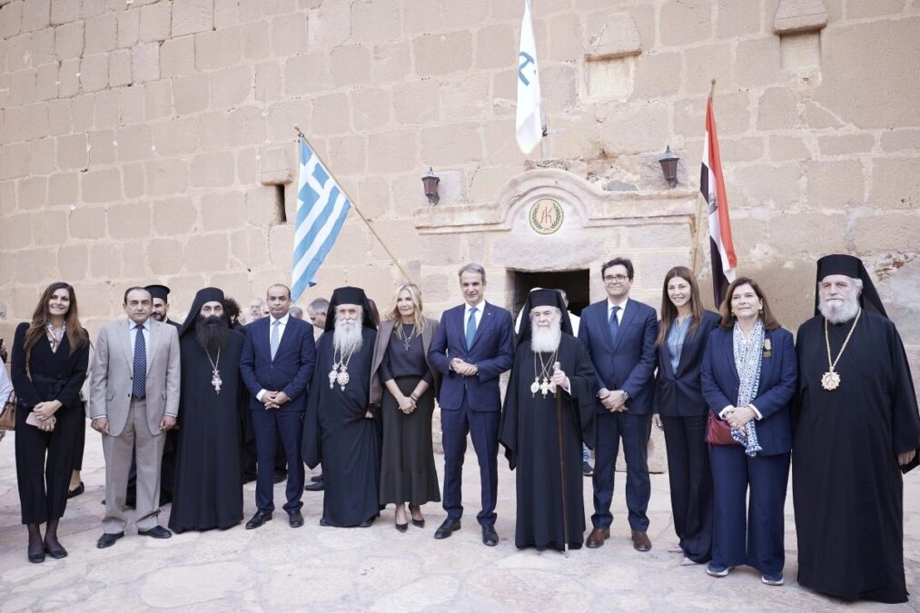 Μητσοτάκης: Εθνικό καθήκον το διαρκές ενδιαφέρον μας για την πολυσήμαντη πνευματική και πολιτιστική αποστολή της Μονής