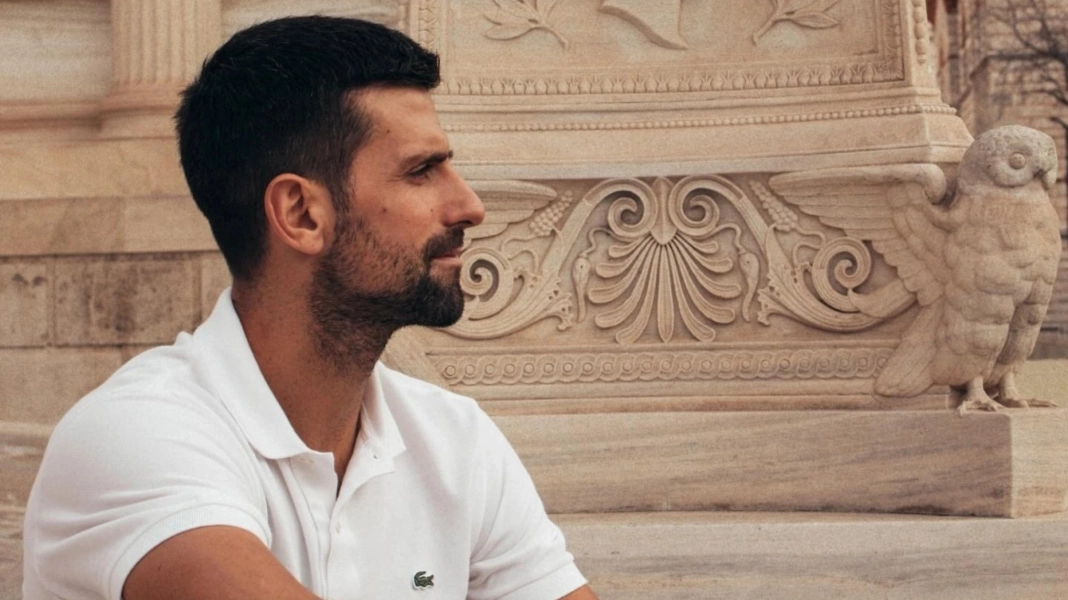 Νόβακ Τζόκοβιτς: «Γεμίζοντας με λίγη ενέργεια Έλληνα Θεού» στην καρδιά της Αθήνας