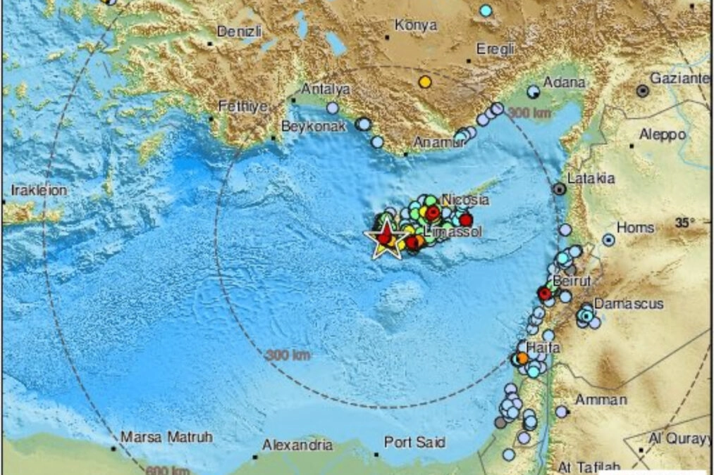 Ευθύμιος Λέκκας: Το ρήγμα στην Κύπρο μπορεί να δώσει σεισμό έως και 8 Ρίχτερ, αλλά όχι τώρα