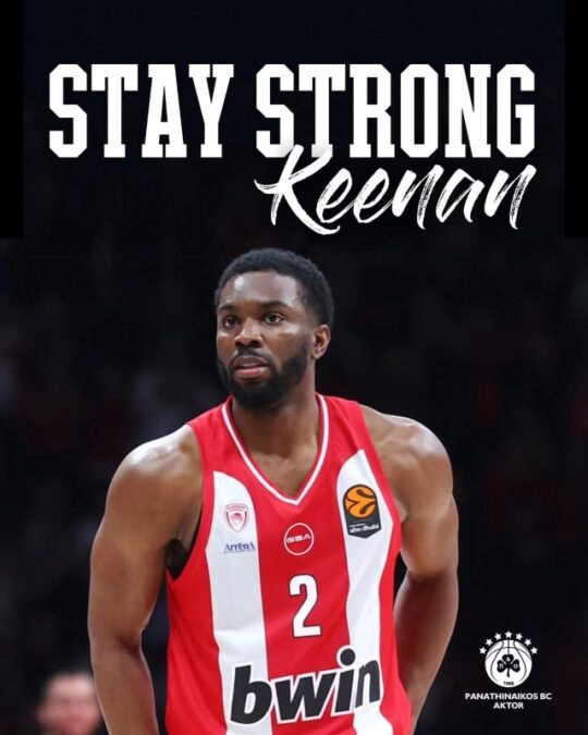 Αποχώρησε με πρόβλημα τραυματισμού ο Κίναν Έβανς-Οι ευχές του Παναθηναϊκού