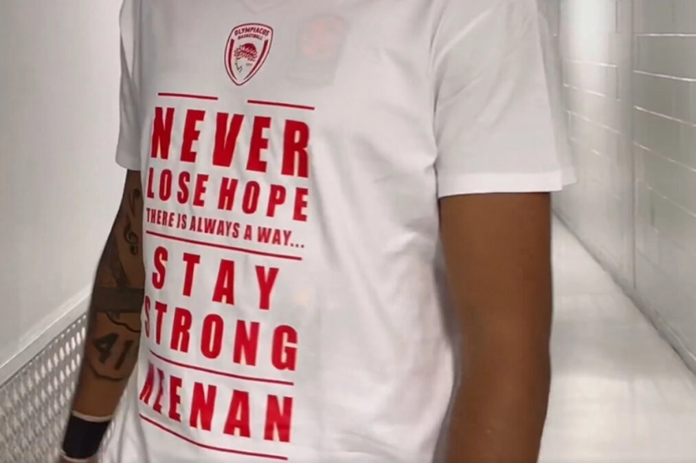 Ολυμπιακός: Το συγκινητικό μήνυμα των συμπαικτών στον Κίναν Έβανς
