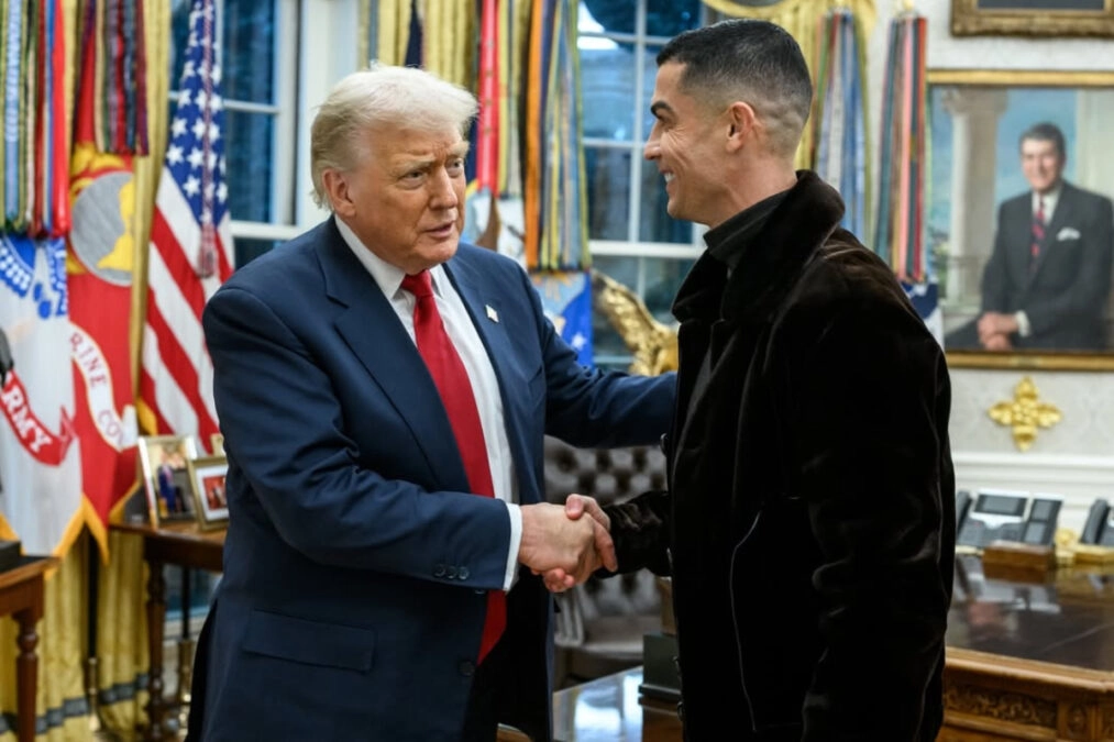 Ρονάλντο: Η σέλφι στον Λευκό Οίκο με τις υψηλές προσωπικότητες