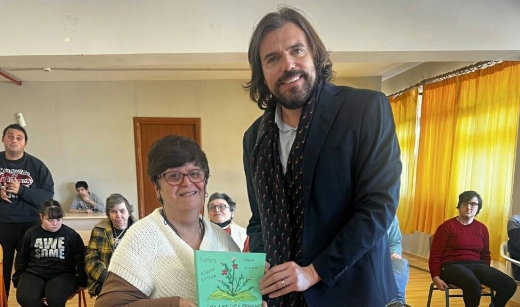 Επίσκεψη Πέτρου Παππά στο ΚΔΑΠ-ΜΕΑ Δήμου Παύλου Μελά 