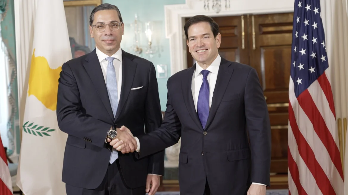 Συνάντηση Κόμπου – Ρούμπιο στην Ουάσιγκτον: Συζήτησαν για ενέργεια, άμυνα και Κυπριακό
