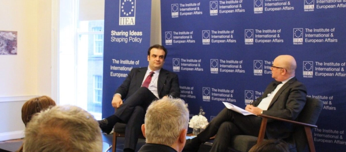 Πιερρακάκης στο Ινστιτούτο Διεθνών και Ευρωπαϊκών Σχέσεων στο Δουβλίνο: «Θέλουμε μία ενιαία ευρωπαϊκή αγορά για να δημιουργήσουμε παγκόσμιους πρωταθλητές»