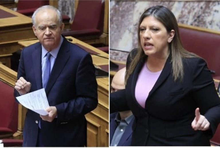 Κόντρα Ζ. Κωνσταντοπούλου και Ι. Λαμπρόπουλου στην Βουλή: Αντιπαράθεση για τα μπλόκα των αγροτών και την αστυνομική βία