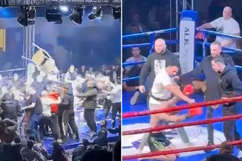 Σερβία: Σκηνές χάους μετά τη λήξη αγώνα kickbox – Εισέβαλαν στο ρινγκ και έδειραν τον Έλληνα νικητή