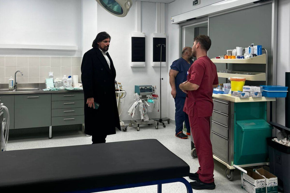 Πέτρος Παππάς: Επίσκεψη στο Γενικό Νοσοκομείο του Κιλκίς