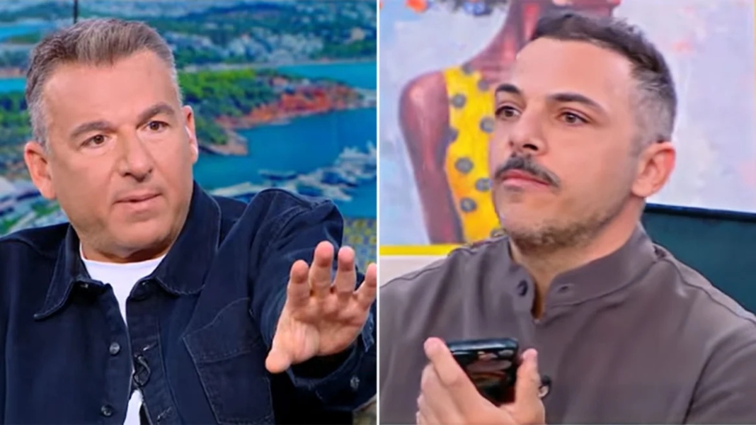 Ο  Κώστας Δόξας πήγε να δείξει στον αέρα βίντεο της κόρης του να κλαίει-«Mην το κάνεις»  φώναζε ο Λιάγκας