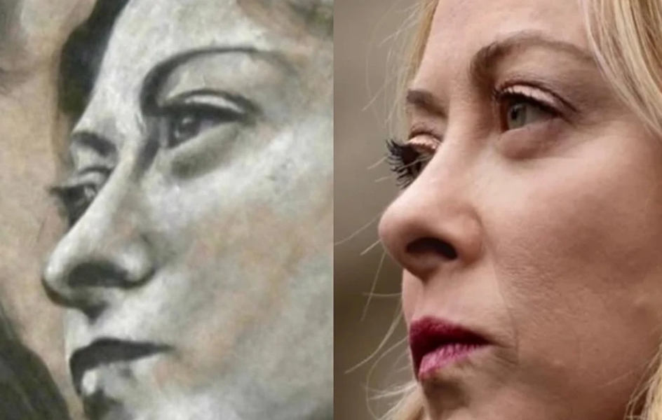 Ζωγράφισαν άγγελο σε εκκλησία στην Ιταλία με το πρόσωπο της Μελόνι – Η δυσαρέσκεια των πιστών