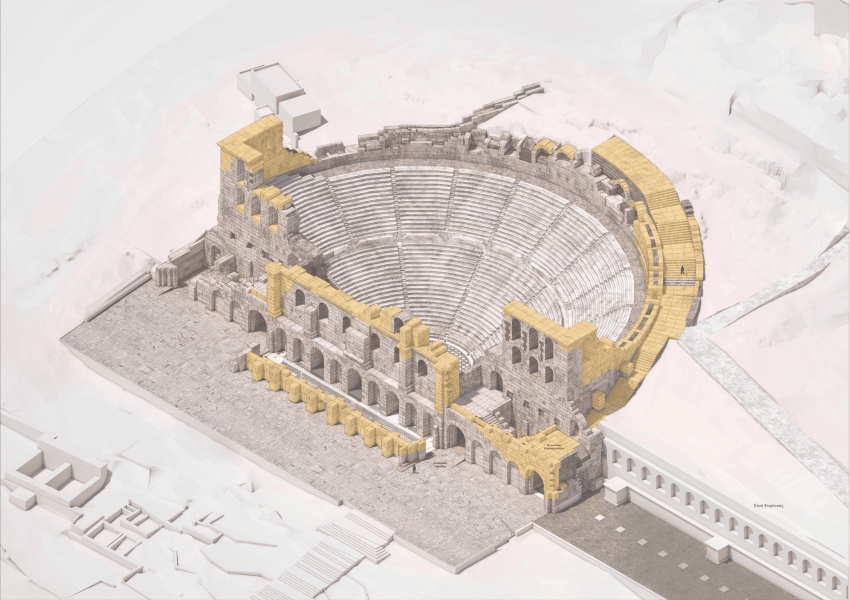 ΥΠΠΟ: Δρομολογείται η αναγέννηση του Ηρωδείου- Προχωρούν οι μελέτες της ολικής αποκατάστασής του