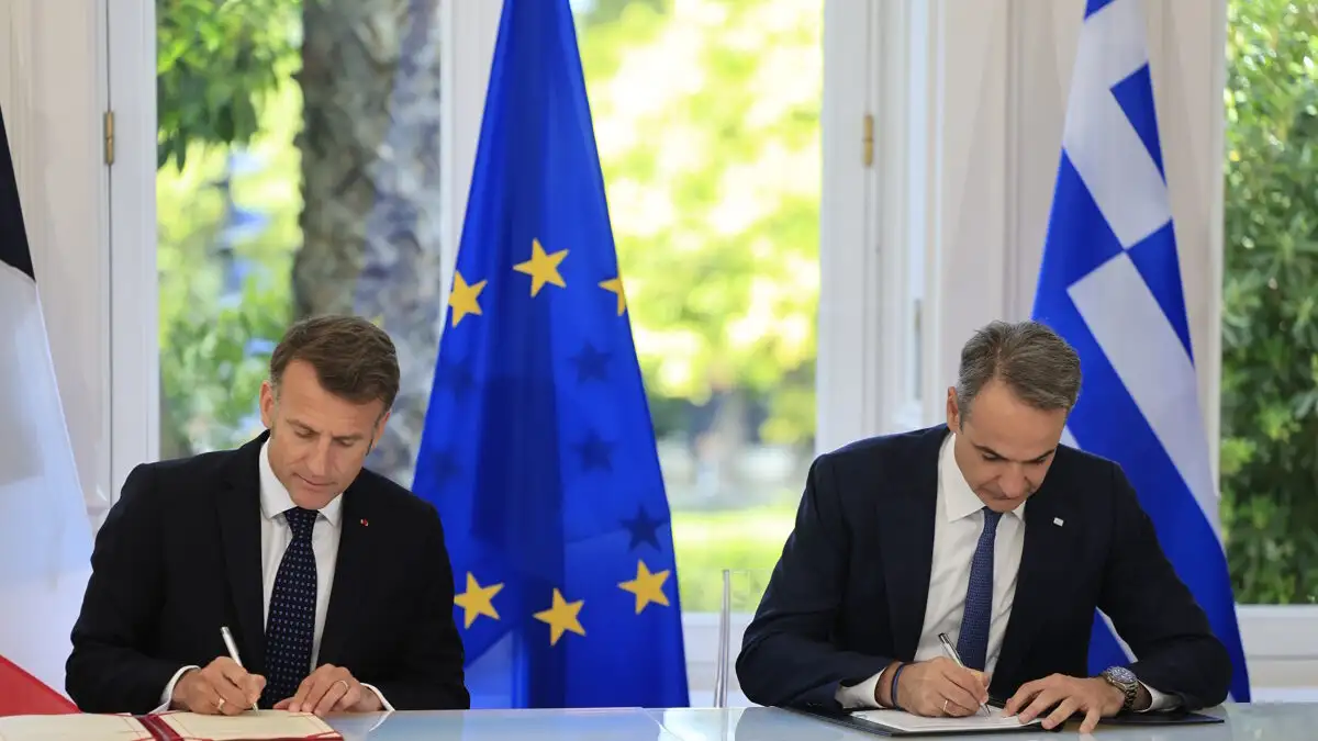 Ολοκληρώθηκε η επίσκεψη του Εμμανουέλ Μακρόν στην Αθήνα