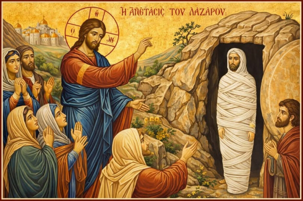 Εορτολόγιο: Το Σάββατο του Λαζάρου – Ποιοι γιορτάζουν σήμερα 4 Απριλίου
