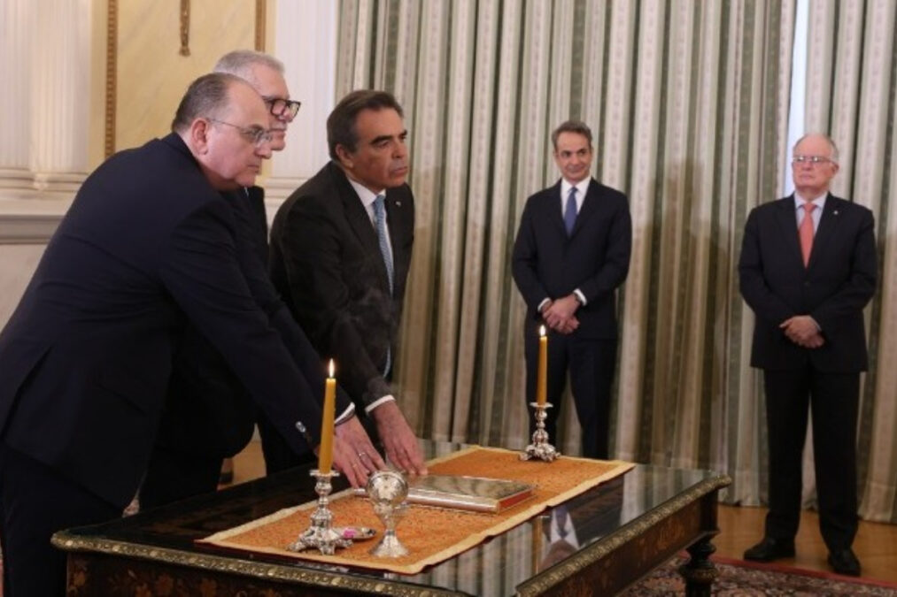 Κυβέρνηση: Ορκίστηκαν τα νέα μέλη παρουσία του Κυριάκου Μητσοτάκη