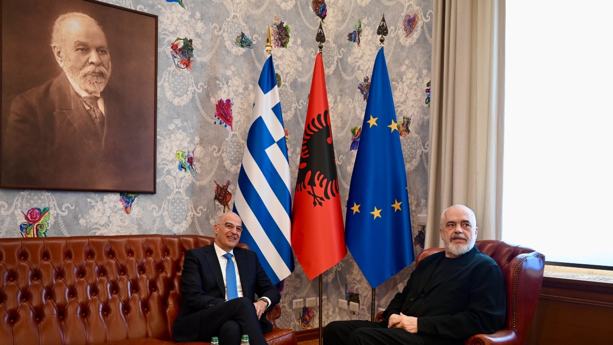 Έντι Ράμα για Δένδια: “Ένας πολύτιμος φίλος και σταθερός υποστηρικτής της στρατηγικής συνεργασίας Αλβανίας – Ελλάδας”