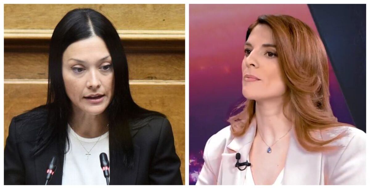 Κόντρα Γιαννακοπούλου – Παπαδοπούλου σε τηλεοπτικό πάνελ: «Αυτό μπορείς να το απαντήσεις κι εσύ, ήσουν στο ΠΑΣΟΚ»