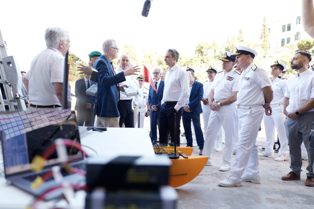 Μητσοτάκης στην Σχολή Ναυτικών Δοκίμων: Για να κρατήσουμε ασφαλή την Ελλάδα, πρέπει να είμαστε στην 1η γραμμή της παγκόσμιας τεχνολογίας