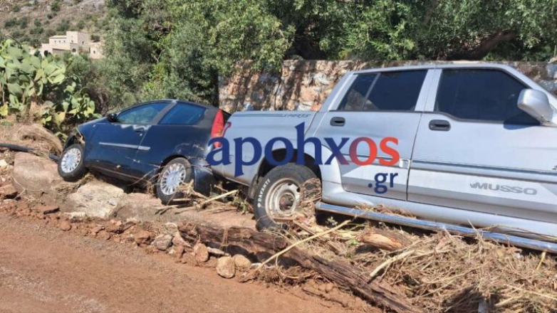 Μάνη: Μεγάλες καταστροφές από τη νεροποντή